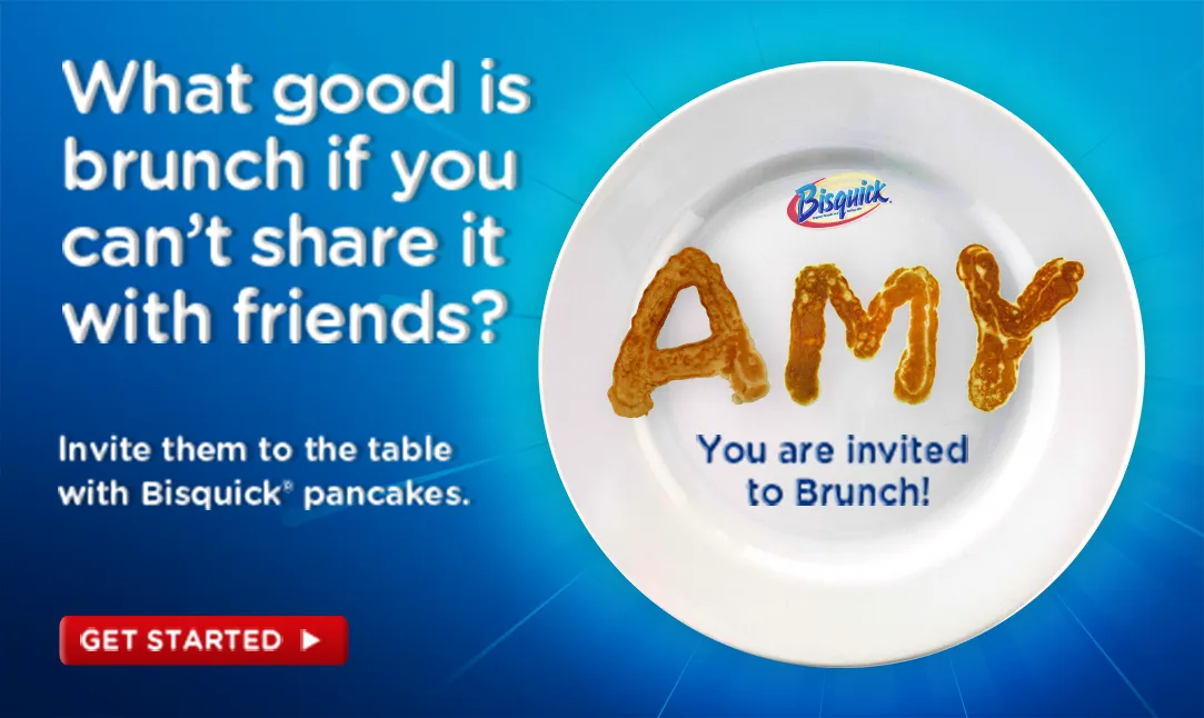 Bisquick Pancake Campaign — Forecast App & Invite Refresh