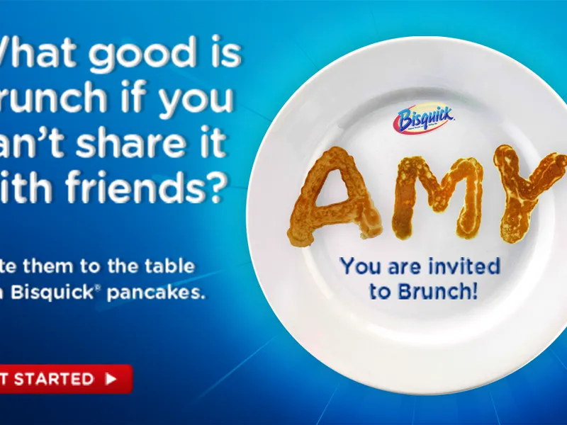 Bisquick Pancake Campaign — Forecast App & Invite Refresh — screenshot 1