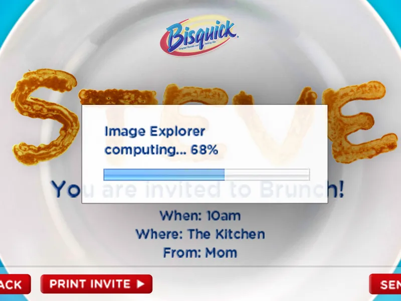 Bisquick Pancake Campaign — Forecast App & Invite Refresh — screenshot 4