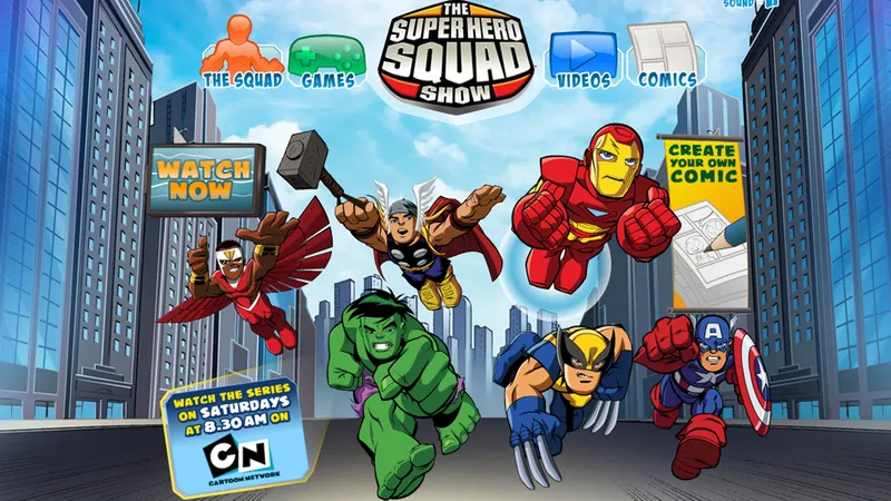 Marvel Comics — Super Hero Squad
