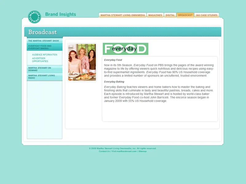 Martha Stewart — MSLO Media Kit — screenshot 6