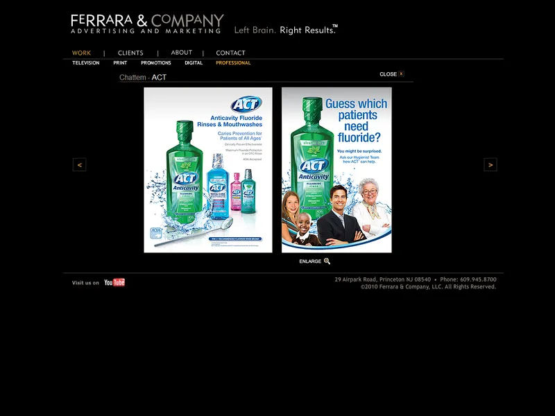 Ferrara & Company — Flash Website — screenshot 17