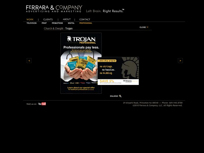 Ferrara & Company — Flash Website — screenshot 16